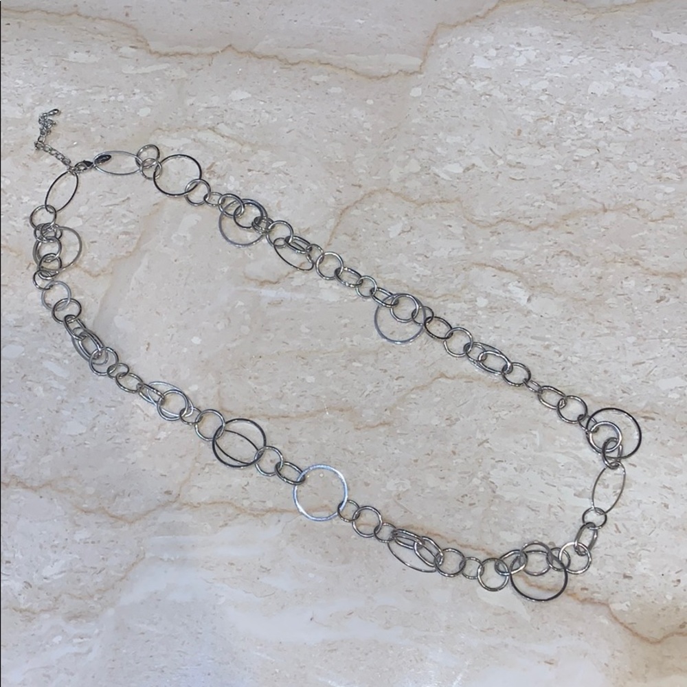 Stainless steel link necklace